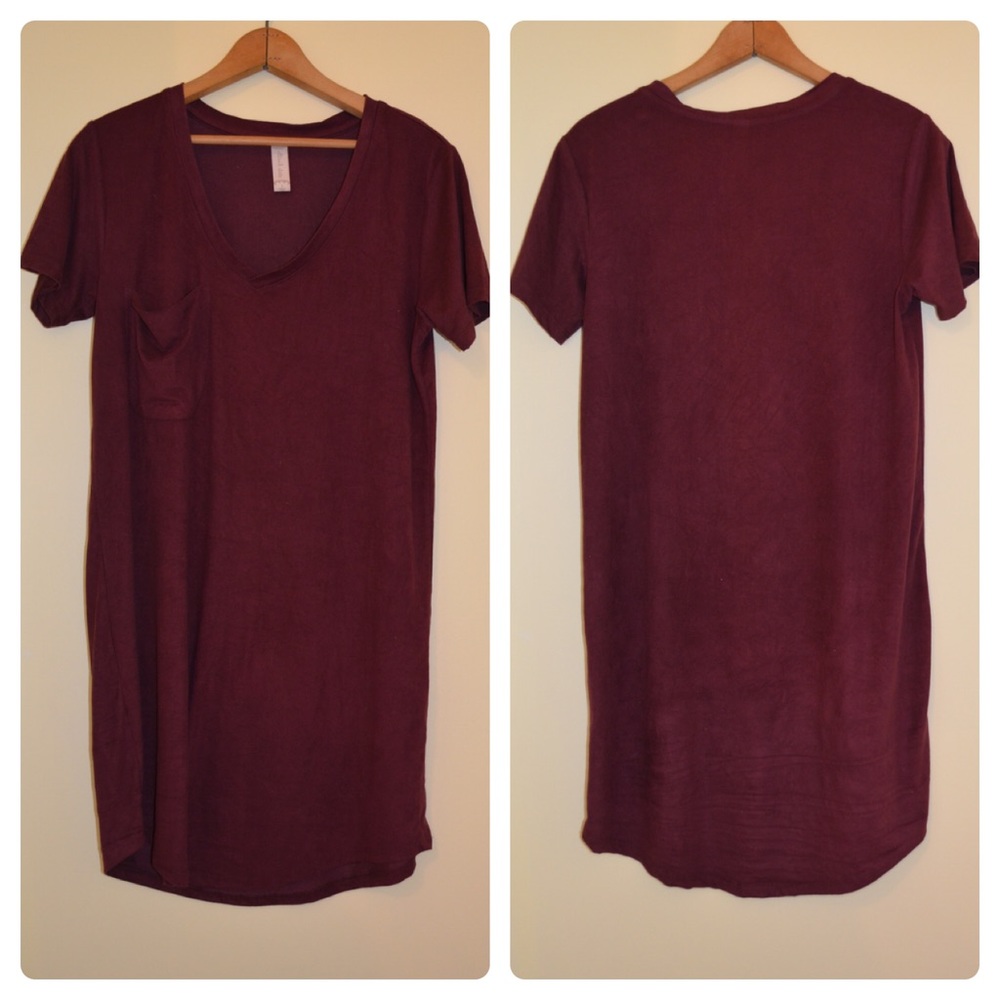 Altair’d State Suede T Shirt Dress